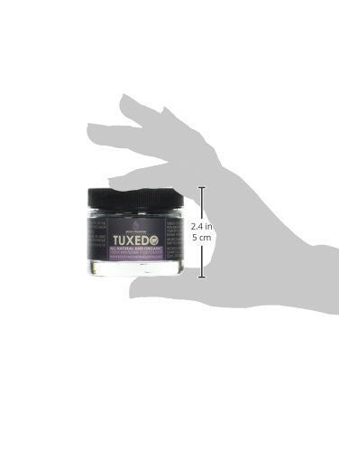 All Natural Charcoal Teeth Whitening, 'Tuxedo' Tooth and Gum Powder. Coconut Activated Charcoal and Bentonite Clay Formula. Use Like A Whitening Toothpaste -  - ravn