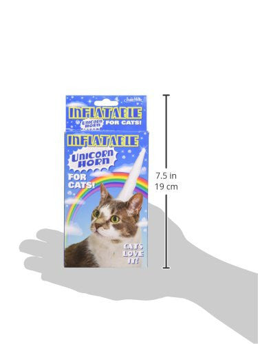 Accoutrements Inflatable Unicorn Horn for Cats -  - ravn