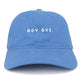 BOY BYE Embroidered Cotton Cap - Cap - ravn