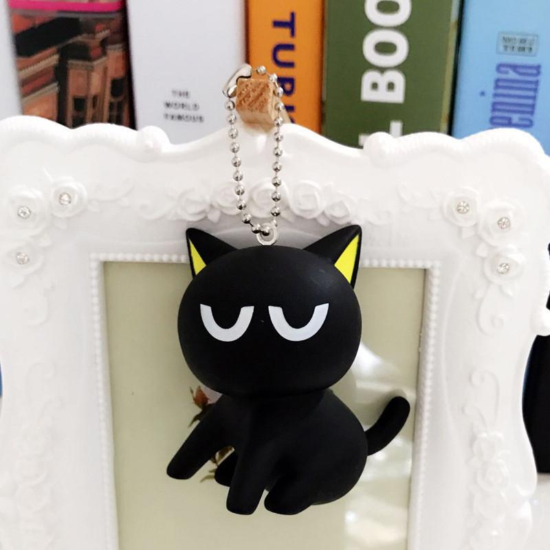 Black Cat Keychain - Bag - ravn (11)
