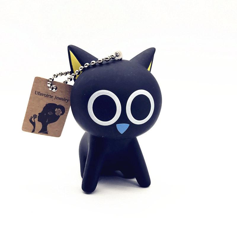 Black Cat Keychain - Bag - ravn (14)