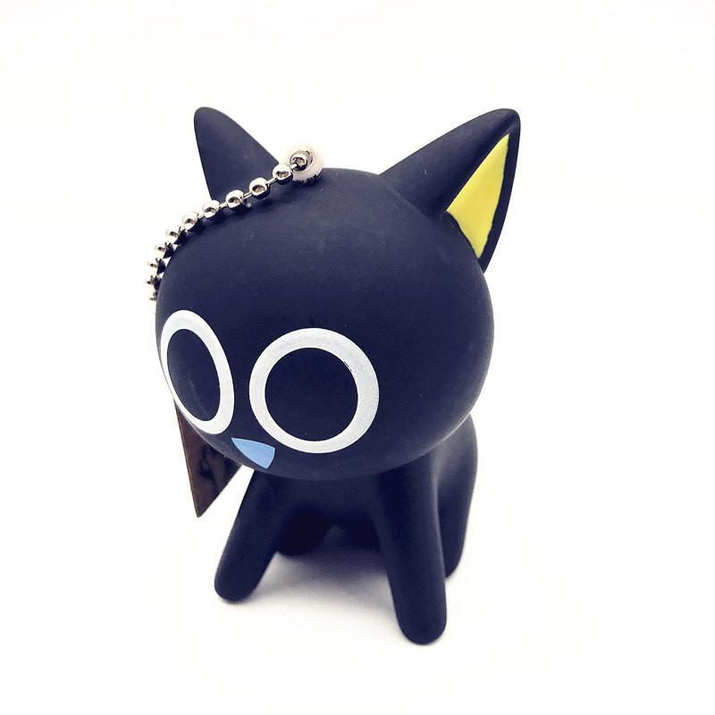 Black Cat Keychain - Bag - ravn