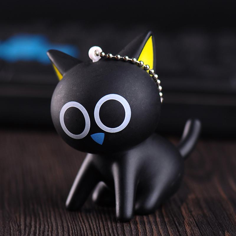 Black Cat Keychain - Bag - ravn (17)