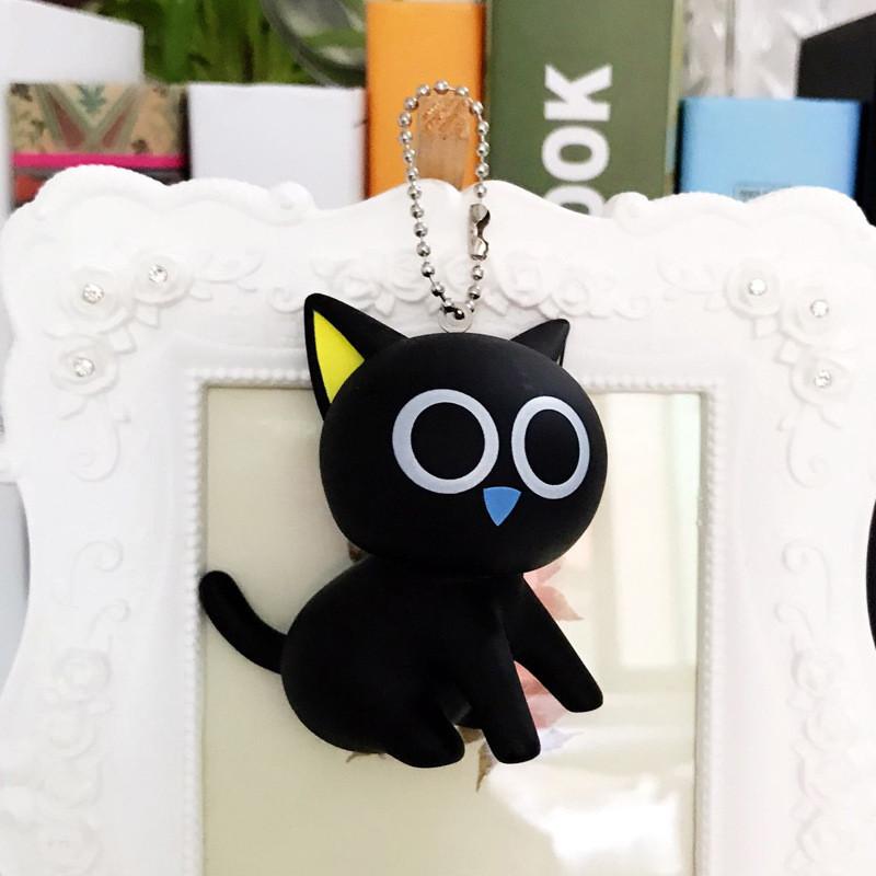 Black Cat Keychain - Bag - ravn