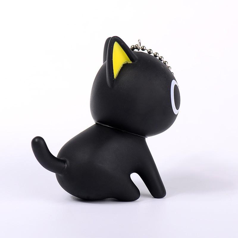 Black Cat Keychain - Bag - ravn