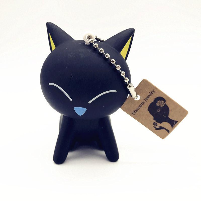 Black Cat Keychain - Bag - ravn
