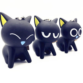 Black Cat Keychain - Bag - ravn