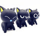 Black Cat Keychain - Bag - ravn