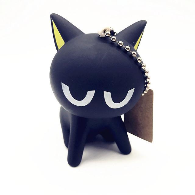 Black Cat Keychain - Bag - ravn (6)