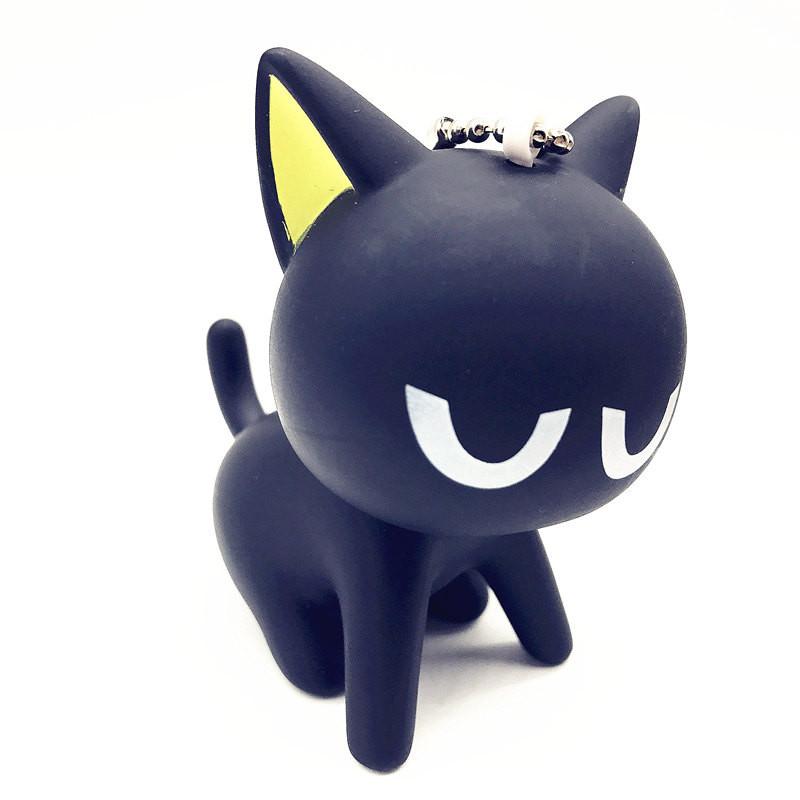 Black Cat Keychain - Bag - ravn