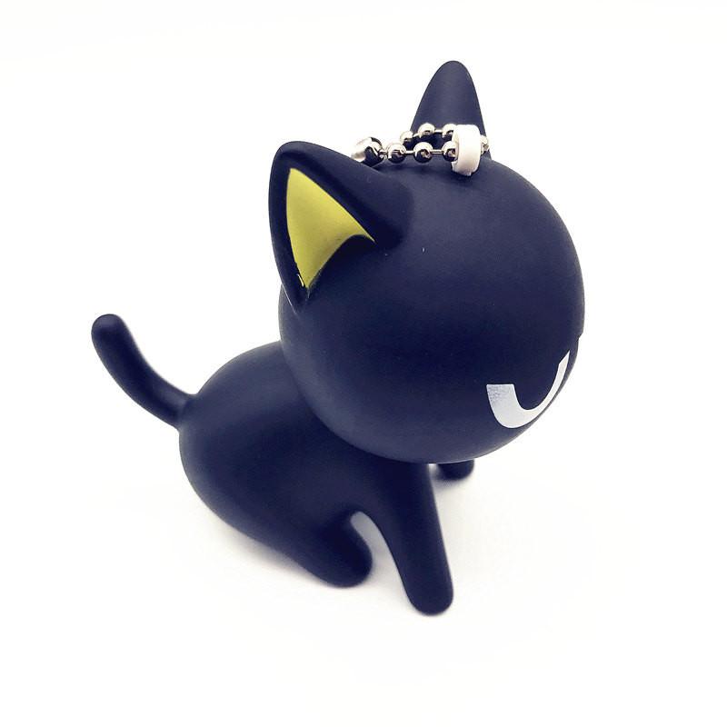 Black Cat Keychain - Bag - ravn