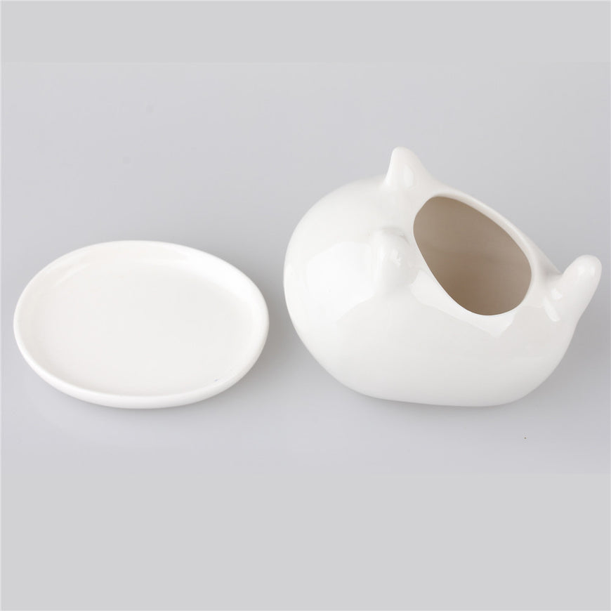 Cat Ceramic Flower Pot - Garden - ravn (12)