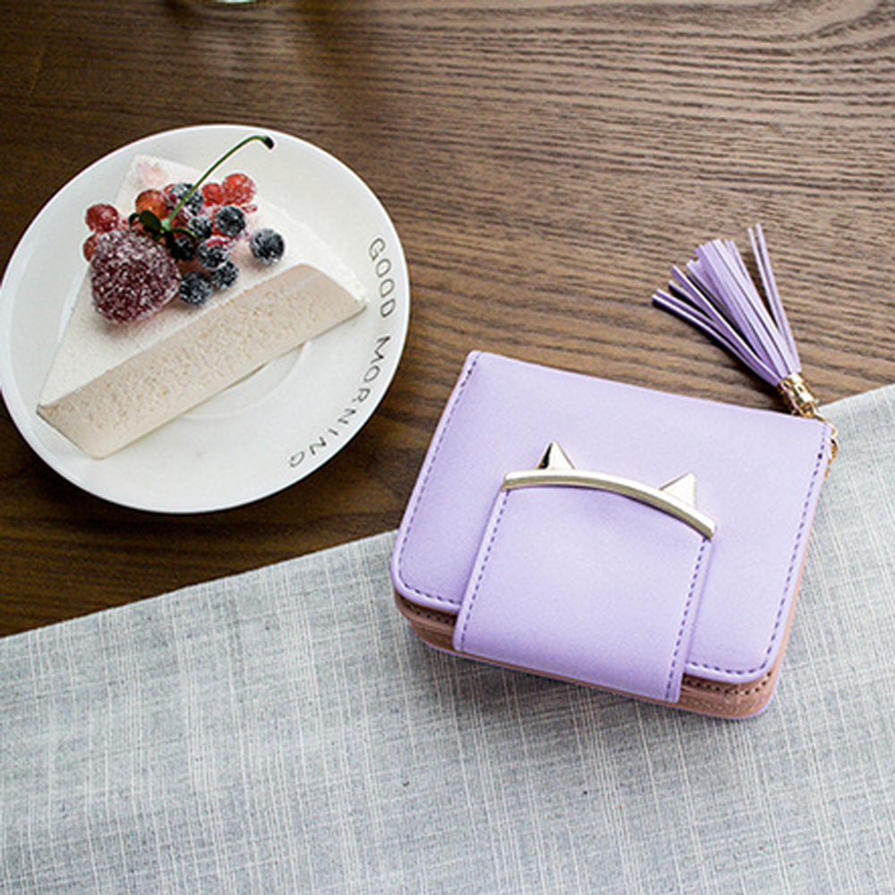 Cat Ears Wallet in 7 colors - Bag - ravn