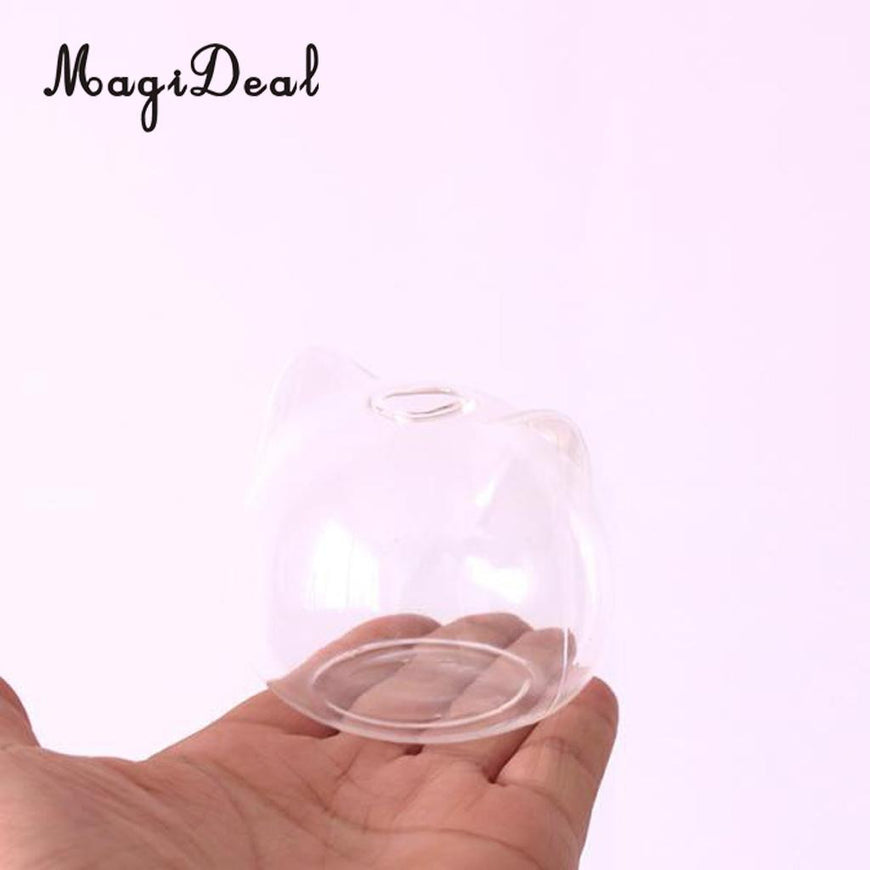 Cat Shaped Clear Glass Vase - Garden - ravn (3)