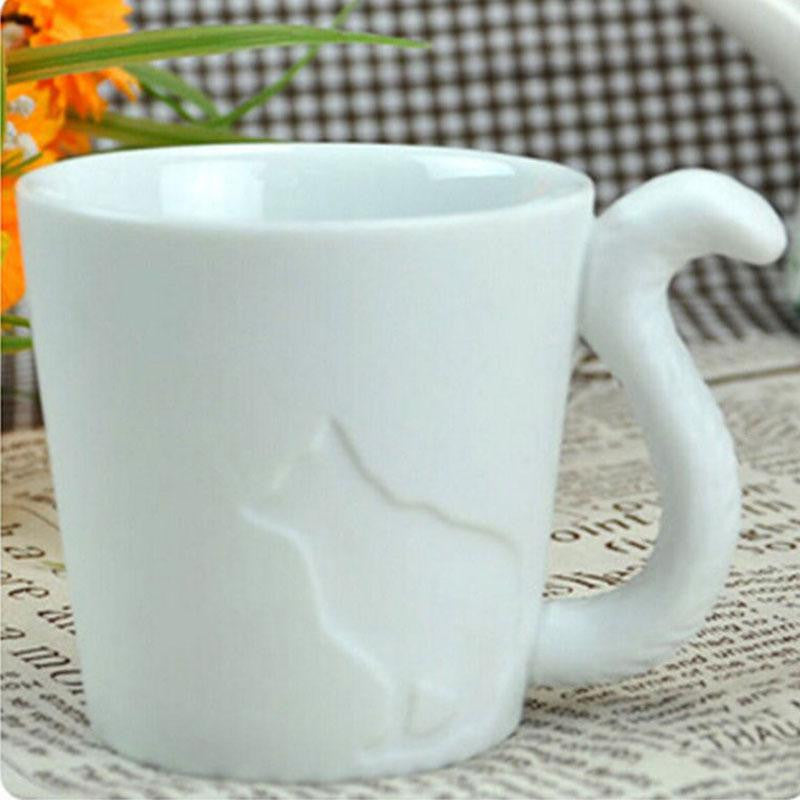 Ceramic Candlestick Cat Mug - Mug - ravn