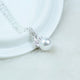 Classy Pearl Cat Earrings & Necklace Set - Jewelry Set - ravn