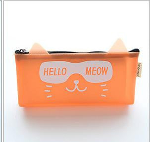Hello Meow Cat Pencil Case - Bag - ravn