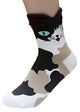 JJMax Women's Sweet Animal Socks Set with Thick Eared Cuffs One Size Fits All (Original Cats) -  - ravn