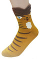 JJMax Women's Sweet Animal Socks Set with Thick Eared Cuffs One Size Fits All (Original Cats) -  - ravn