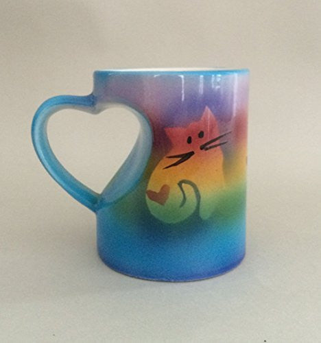 KITTYCAT Heart-handle Mug -  - ravn
