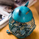 Metal Blue Cat Piggy Bank - Money Bank - ravn