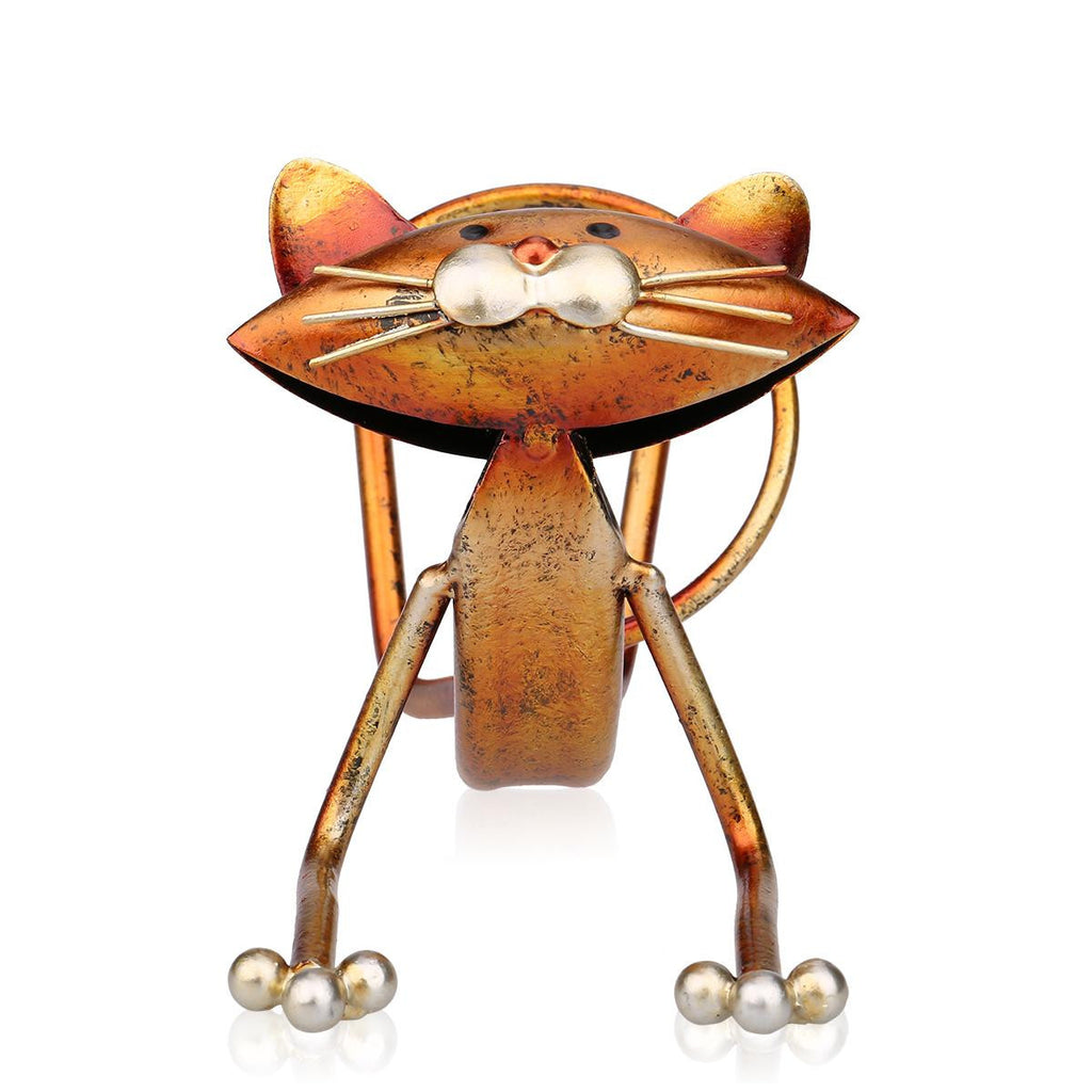 Metal Cat Yogi Wine Holder - Kitchen - ravn