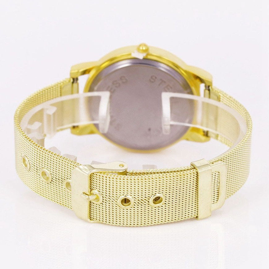 Retro Mesh Strap Cat Watch - Watch - ravn (5)