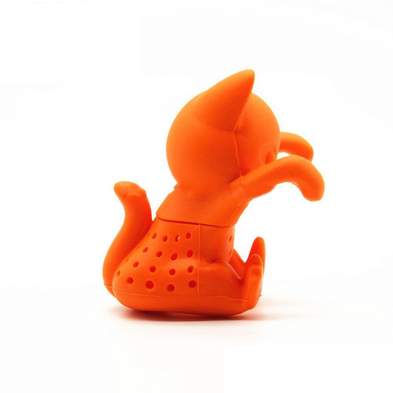 Silicone Cat Tea Infuser - Kitchen - ravn (2)
