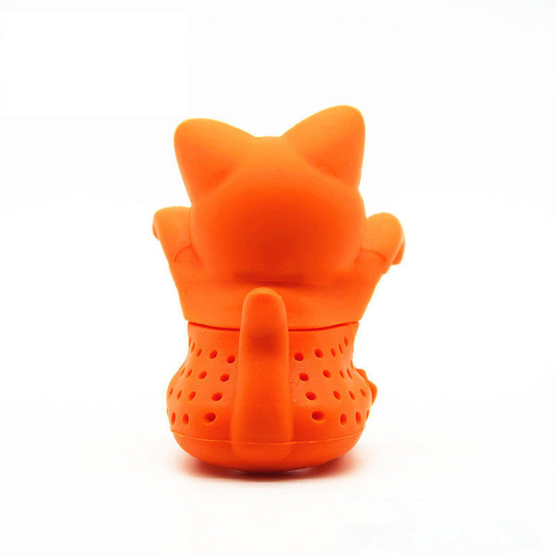 Silicone Cat Tea Infuser - Kitchen - ravn (3)