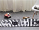 Stripe Cat Floor Mat - Mat - ravn