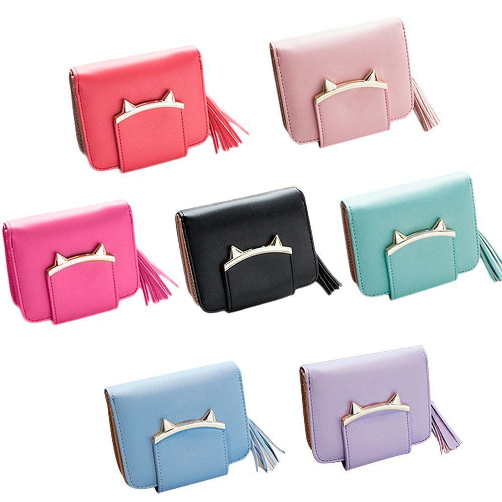 Cat Ears Wallet in 7 colors - Bag - ravn