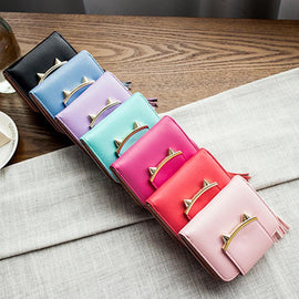 Cat Ears Wallet in 7 colors - Bag - ravn