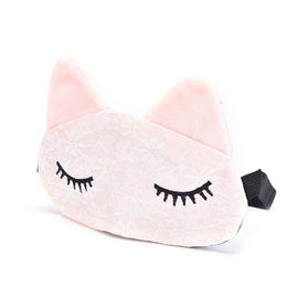 Cat Eye Sleeping Mask with Lace - Eye Mask - ravn