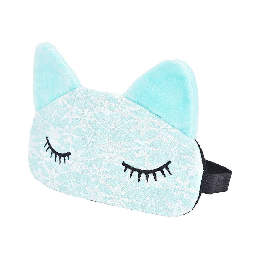 Cat Eye Sleeping Mask with Lace - Eye Mask - ravn (2)