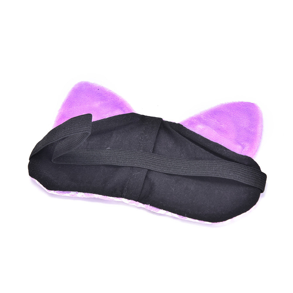 Cat Eye Sleeping Mask with Lace - Eye Mask - ravn