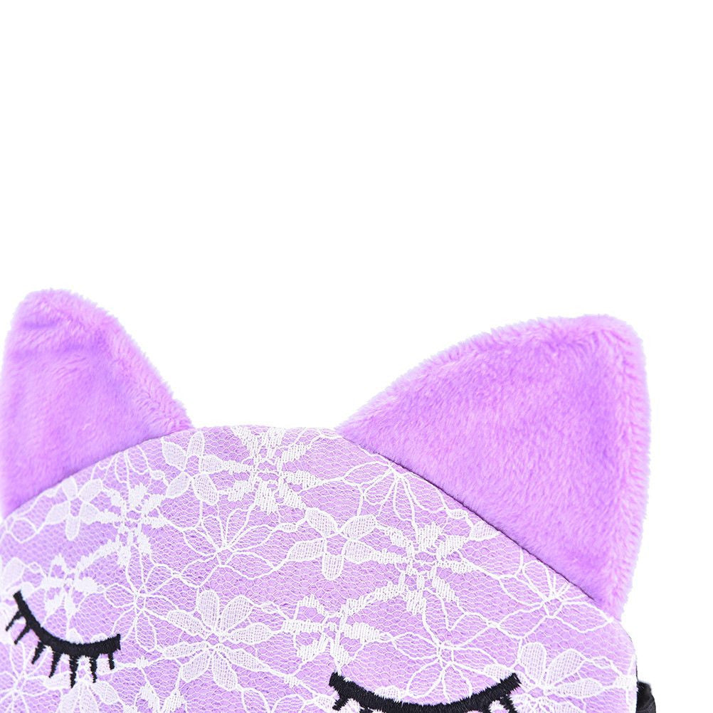 Cat Eye Sleeping Mask with Lace - Eye Mask - ravn