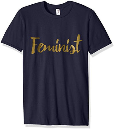 Feminist Faux Gold Foil Feminist Tee - Tees - ravn