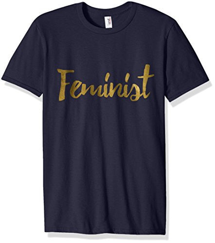 Feminist Faux Gold Foil Feminist Tee - Tees - ravn (1)