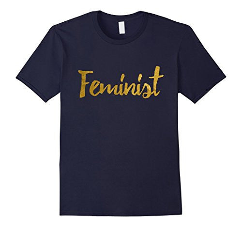 Feminist Faux Gold Foil Feminist Tee - Tees - ravn