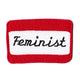 Feminist Iron On Patch - Pin - ravn