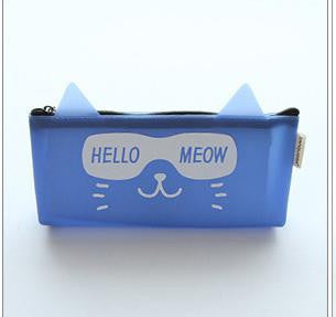 Hello Meow Cat Pencil Case - Bag - ravn