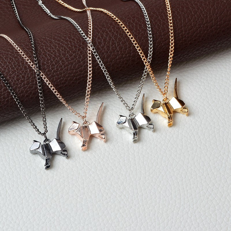 Origami Cat Necklace - Necklace - ravn (1)