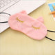 Plush Cat Eye Sleeping Mask - Eye Mask - ravn