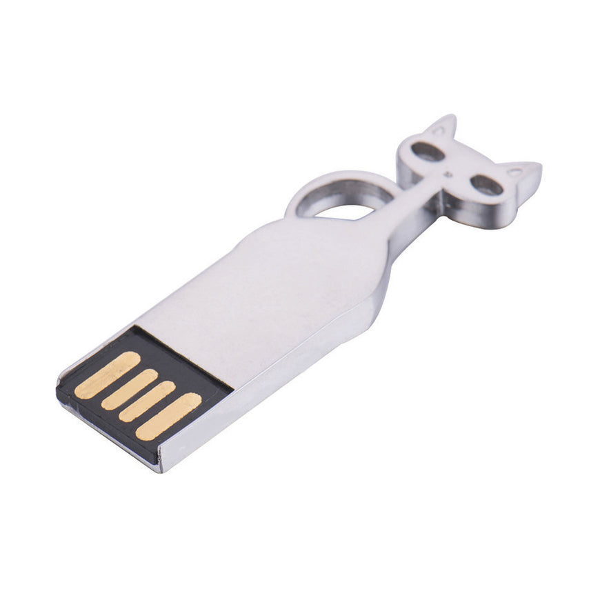 Silver Cat USB Pen Drive - Tech - ravn (2)