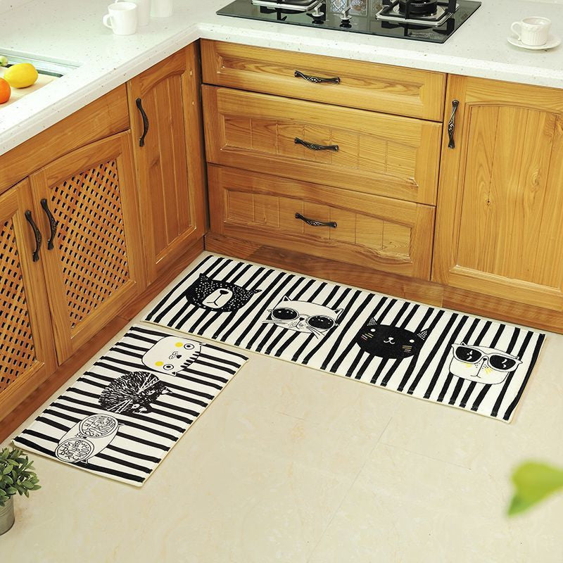 Stripe Cat Floor Mat - Mat - ravn (6)